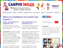 Tablet Screenshot of campusingles.info